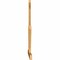 Ekena Millwork Saratoga Rough Sawn Timber Gable Bracket, Western Red Cedar, 84"W x 56"H x 2"D x 4"F, 16/12 Pitch GBW084X56X0204SAR00RWR - alternate 5